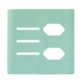 Placa p/ 3 Interruptores + 2 Tomada 4x4 - Novara Siciliano